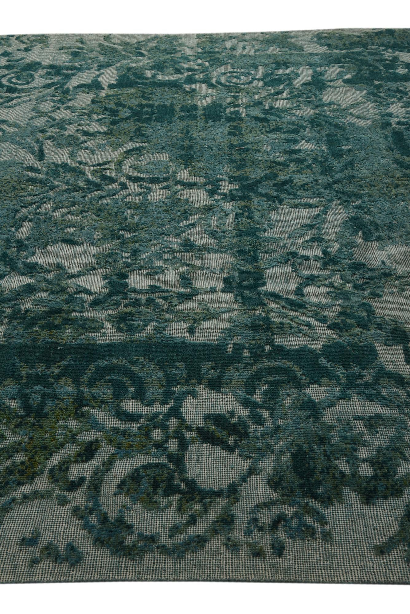 8' x 10' Hand Knotted Ultra Vintage Persian Wool Rug