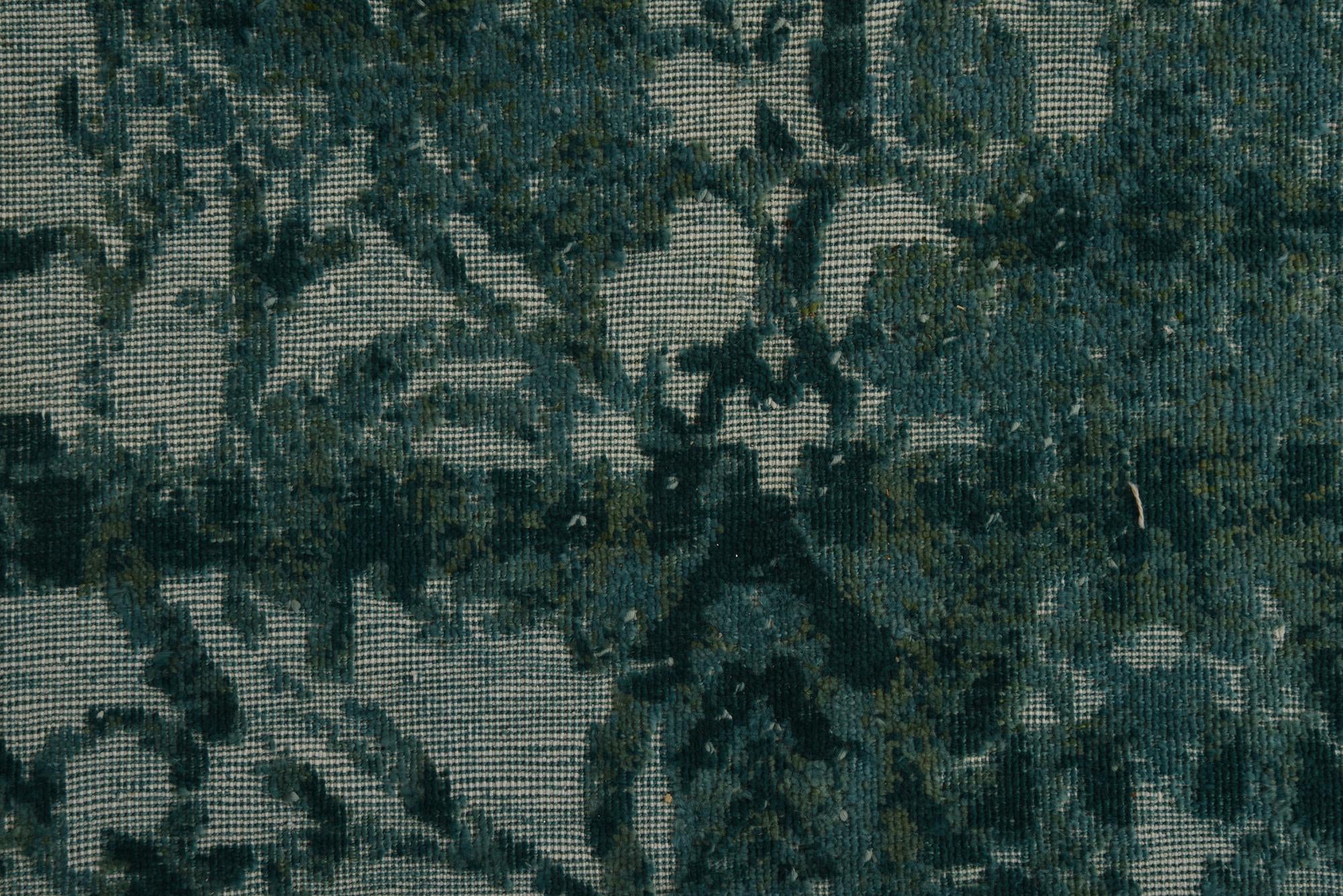 8' x 10' Hand Knotted Ultra Vintage Persian Wool Rug