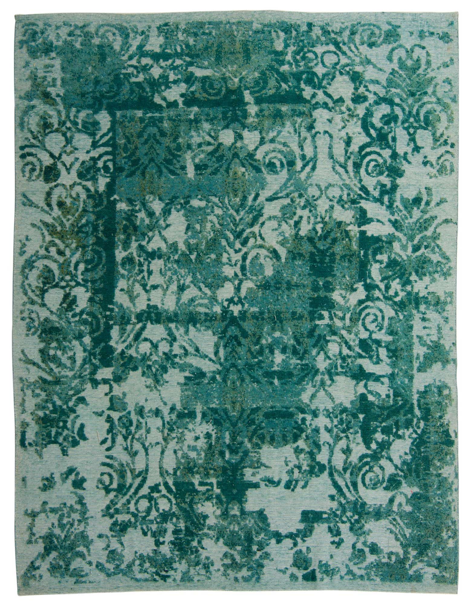 Primary image 8' x 10'  Hand Knotted Ultra Vintage Persian Wool Rug