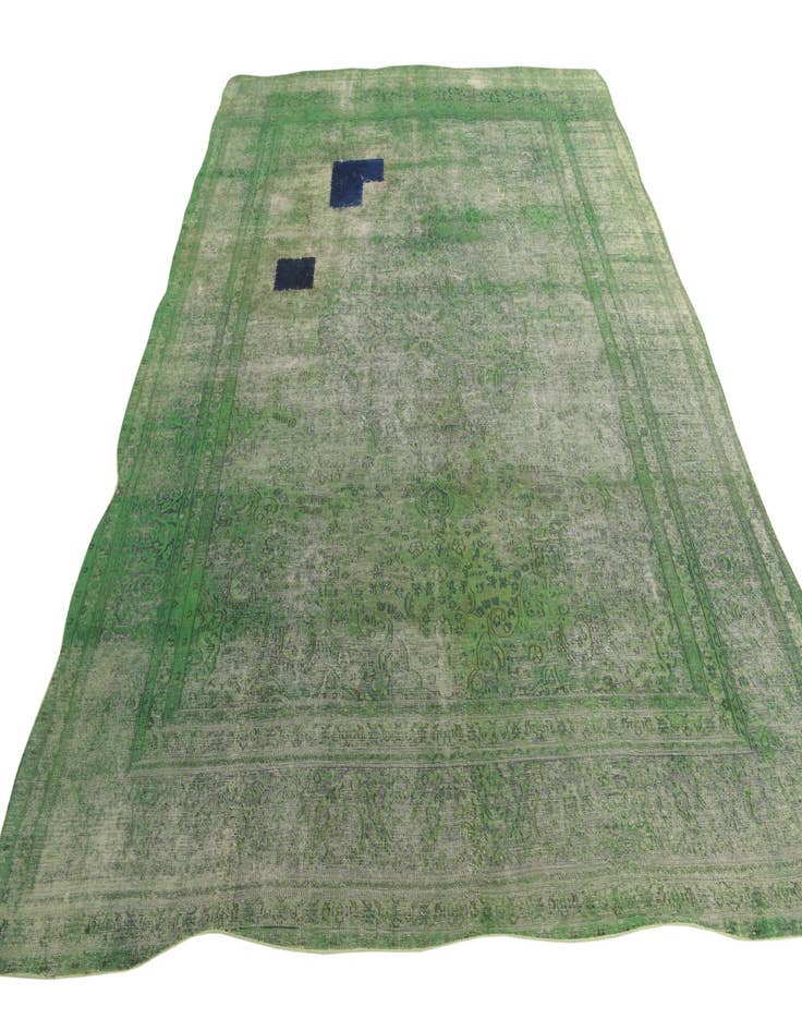 Detail image of 9' 4 x 12' 1  Hand Knotted Ultra Vintage Persian Wool Rug