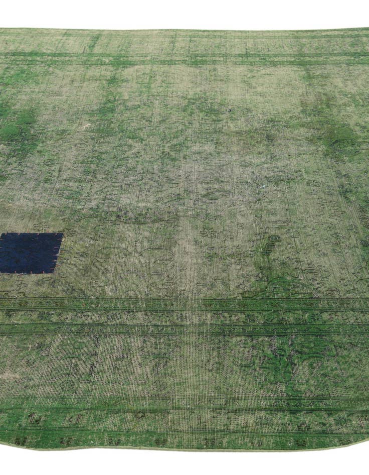 Detail image of 9' 4 x 12' 1  Hand Knotted Ultra Vintage Persian Wool Rug