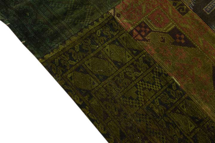 6' 2 x 8' 1 Hand Knotted Ultra Vintage Persian Wool Rug