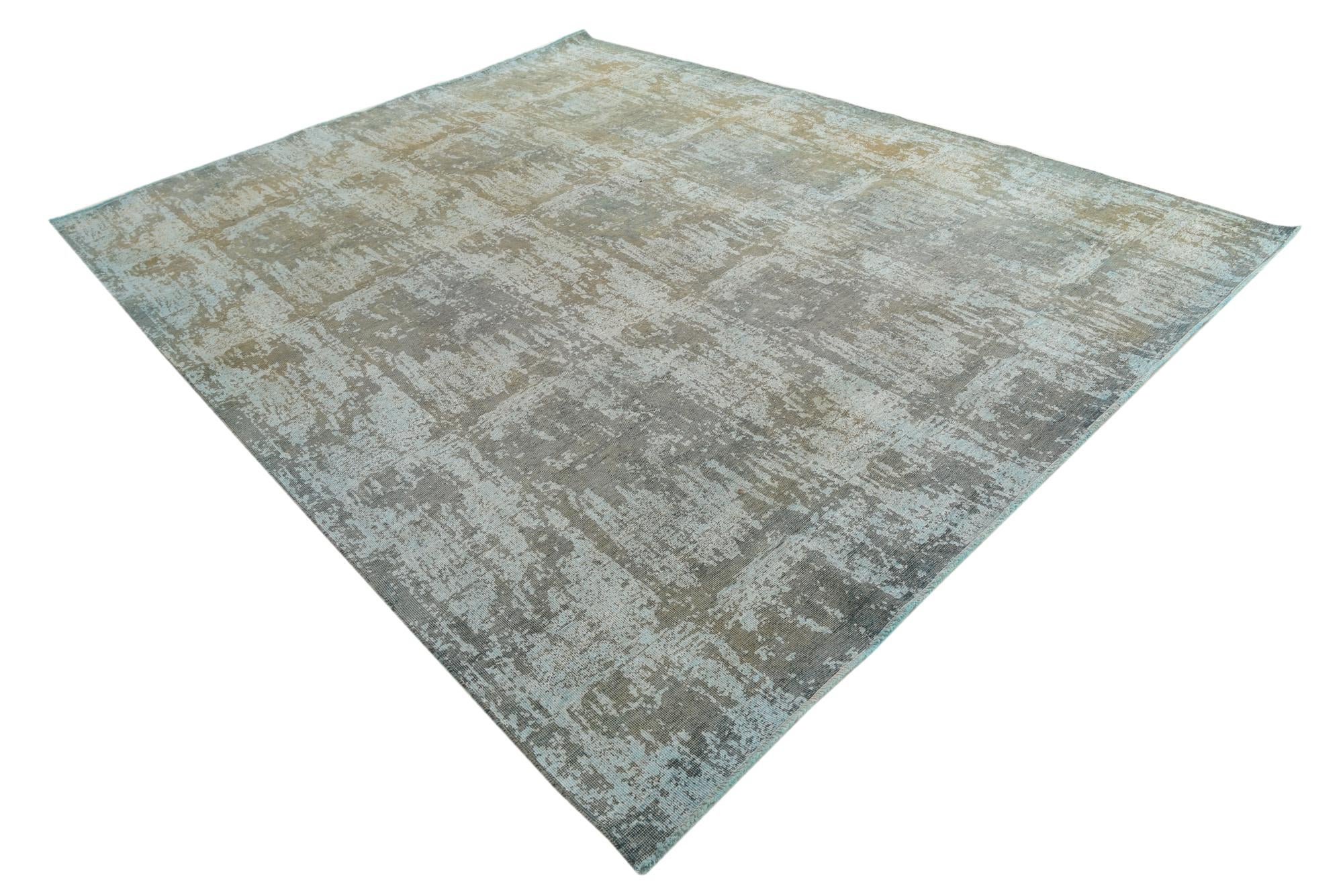 9' 7 x 12' 4 Hand Knotted Ultra Vintage Persian Wool Rug