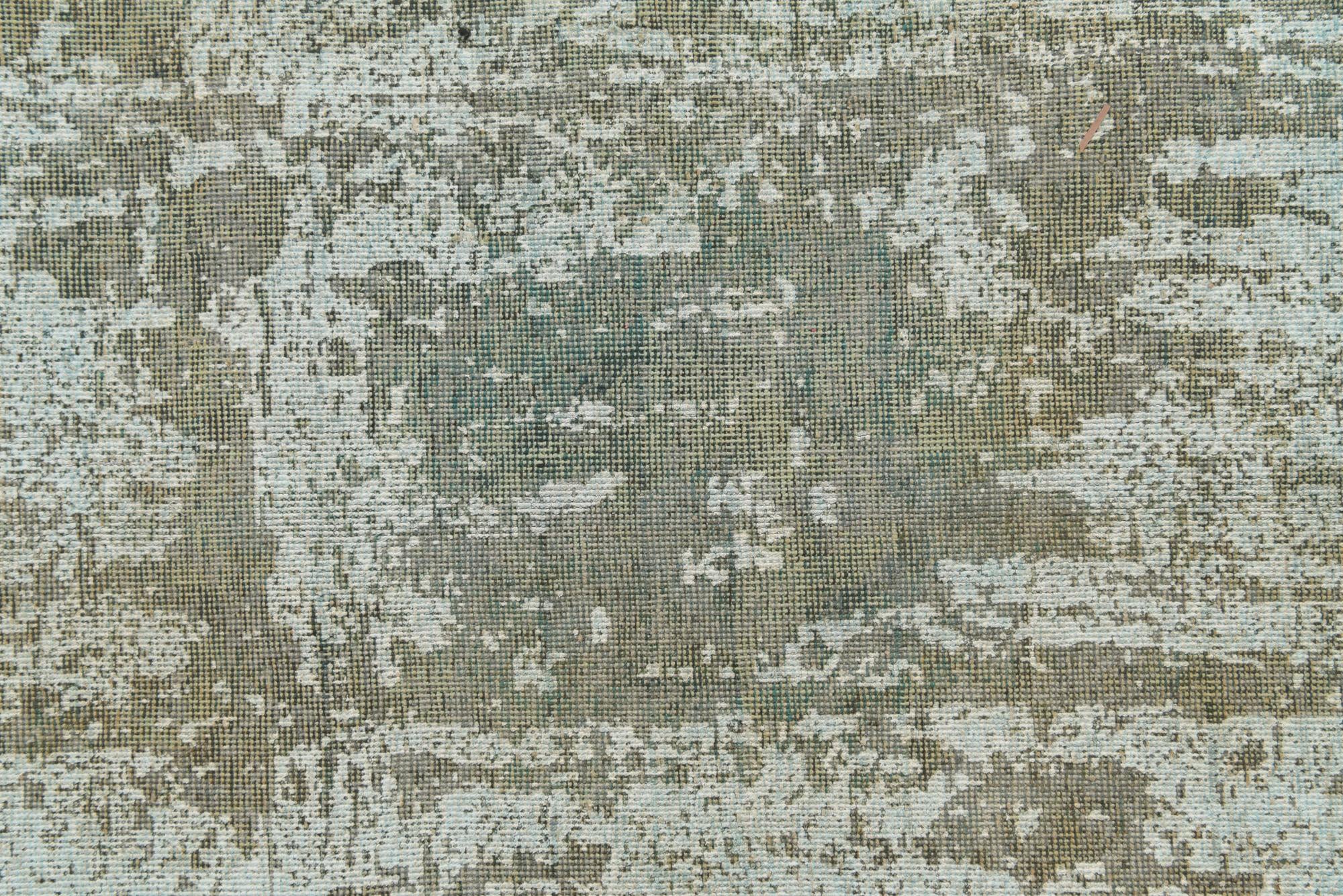 9' 7 x 12' 4 Hand Knotted Ultra Vintage Persian Wool Rug