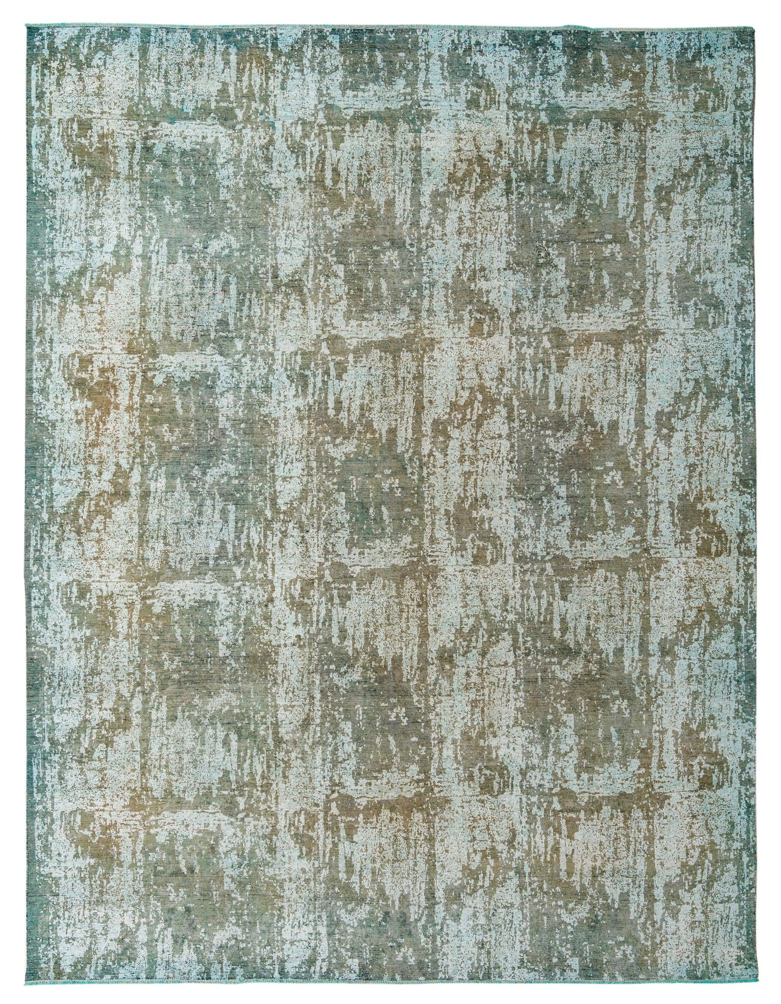 9' 7 x 12' 4 Hand Knotted Ultra Vintage Persian Wool Rug