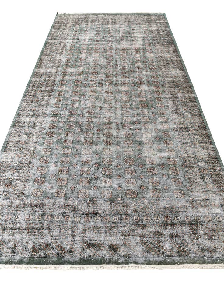 Detail image of 9' 1 x 11' 10  Hand Knotted Ultra Vintage Persian Wool Rug