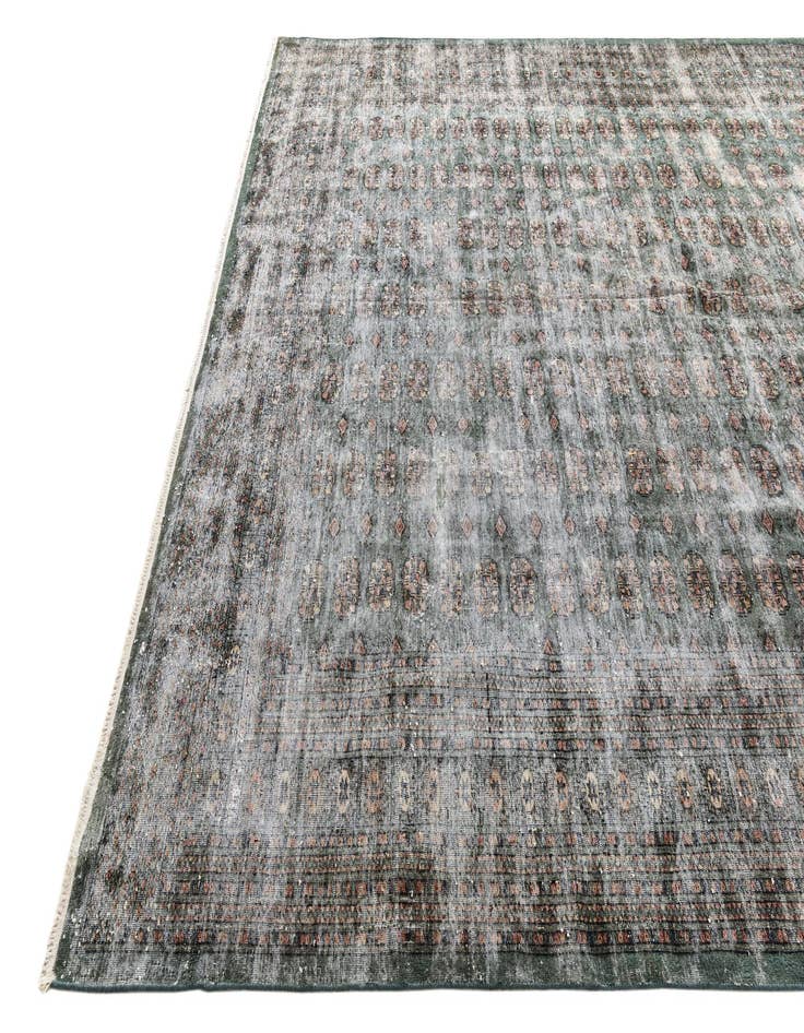 Detail image of 9' 1 x 11' 10  Hand Knotted Ultra Vintage Persian Wool Rug