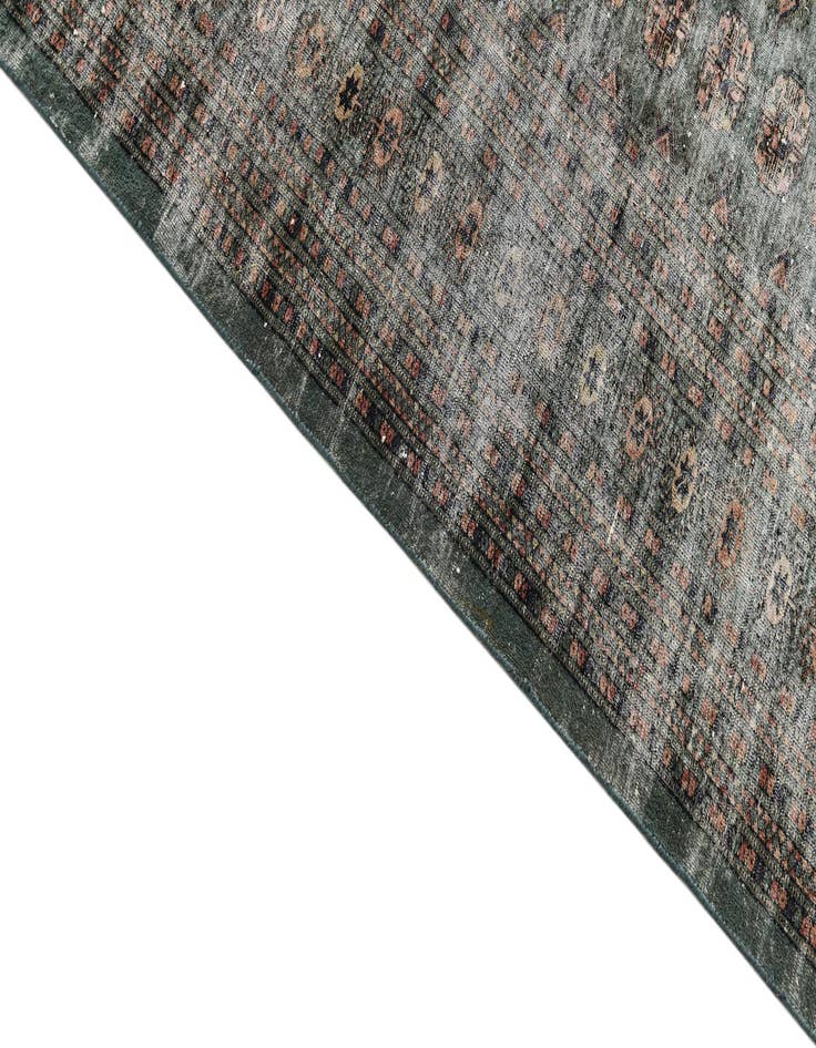 Detail image of 9' 1 x 11' 10  Hand Knotted Ultra Vintage Persian Wool Rug