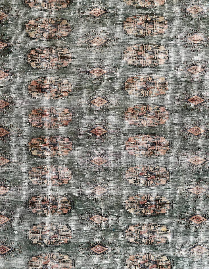 Detail image of 9' 1 x 11' 10  Hand Knotted Ultra Vintage Persian Wool Rug