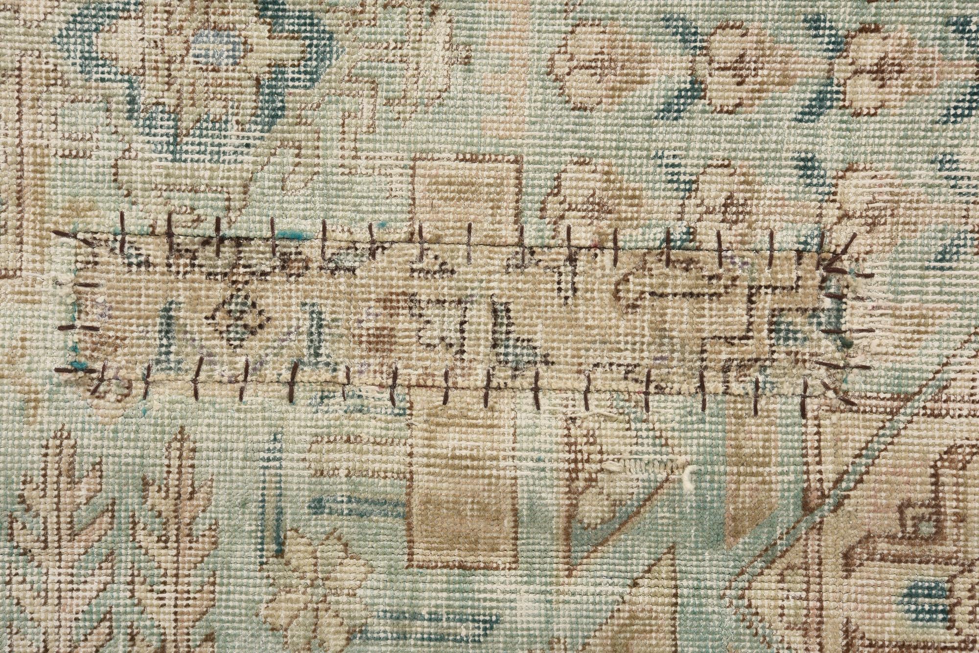 295cm x 385cm Hand Knotted Ultra Vintage Persian Wool Rug