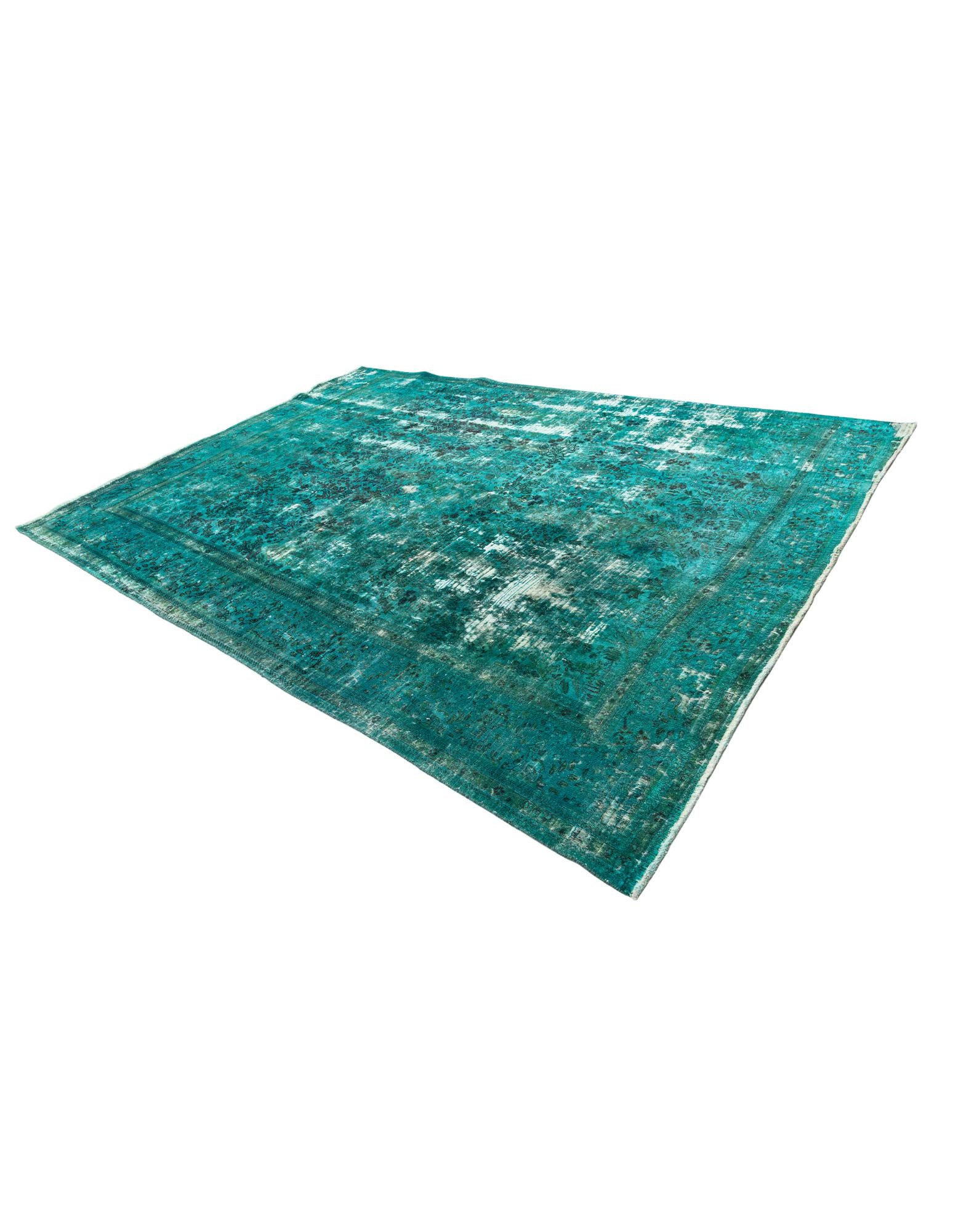 8' 10 x 12' 4 Hand Knotted Ultra Vintage Persian Wool Rug