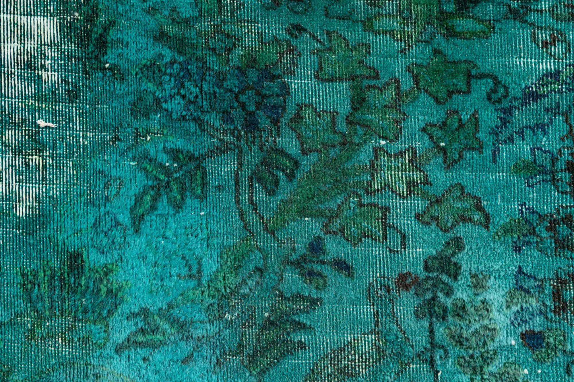 8' 10 x 12' 4 Hand Knotted Ultra Vintage Persian Wool Rug