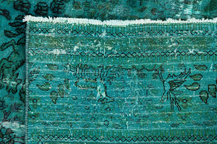 8' 10 x 12' 4 Hand Knotted Ultra Vintage Persian Wool Rug