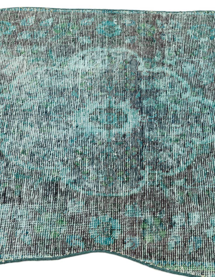 Detail image of 2' 10 x 4' 9  Hand Knotted Ultra Vintage Persian Wool Rug