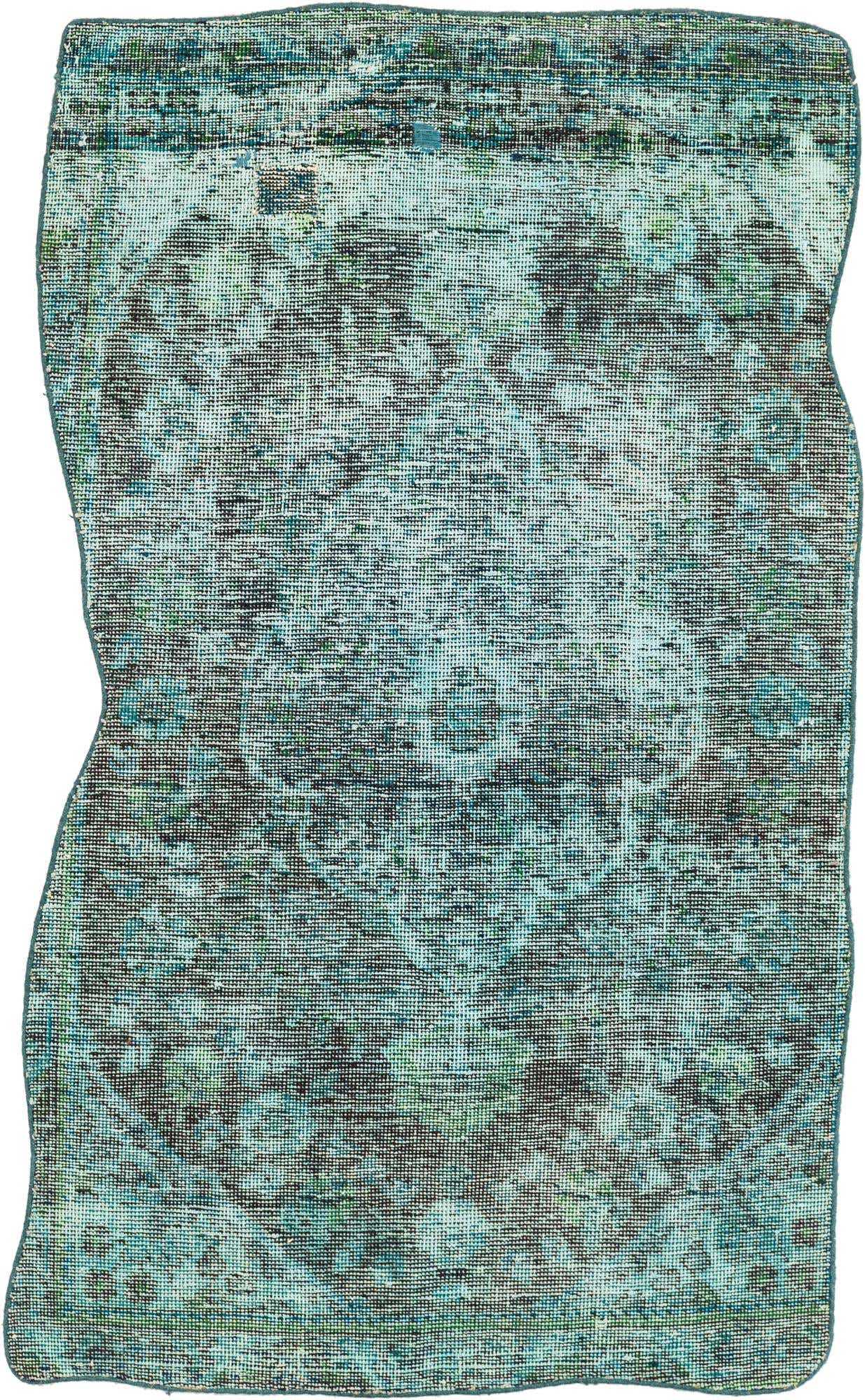 2' 10 x 4' 9 Hand Knotted Ultra Vintage Persian Wool Rug