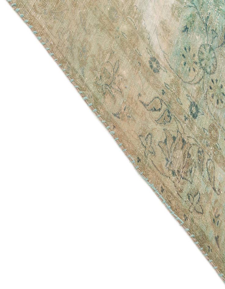 Detail image of 4' 6 x 7' 8  Hand Knotted Ultra Vintage Persian Wool Rug