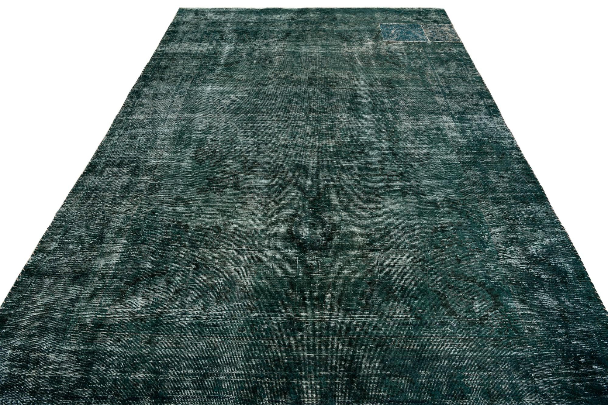 6' 6 x 9' 2 Hand Knotted Ultra Vintage Persian Wool Rug