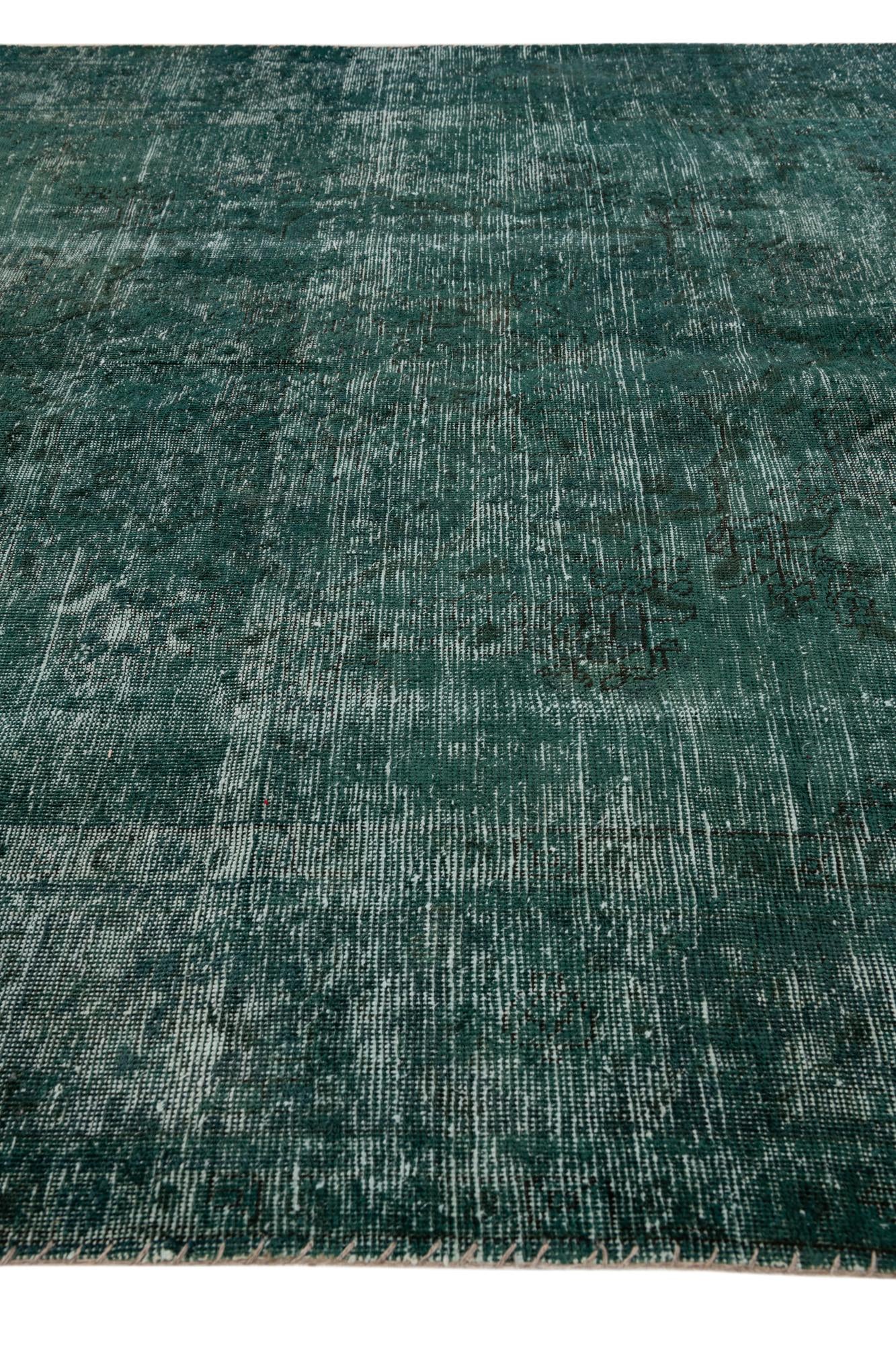 6' 6 x 9' 2 Hand Knotted Ultra Vintage Persian Wool Rug