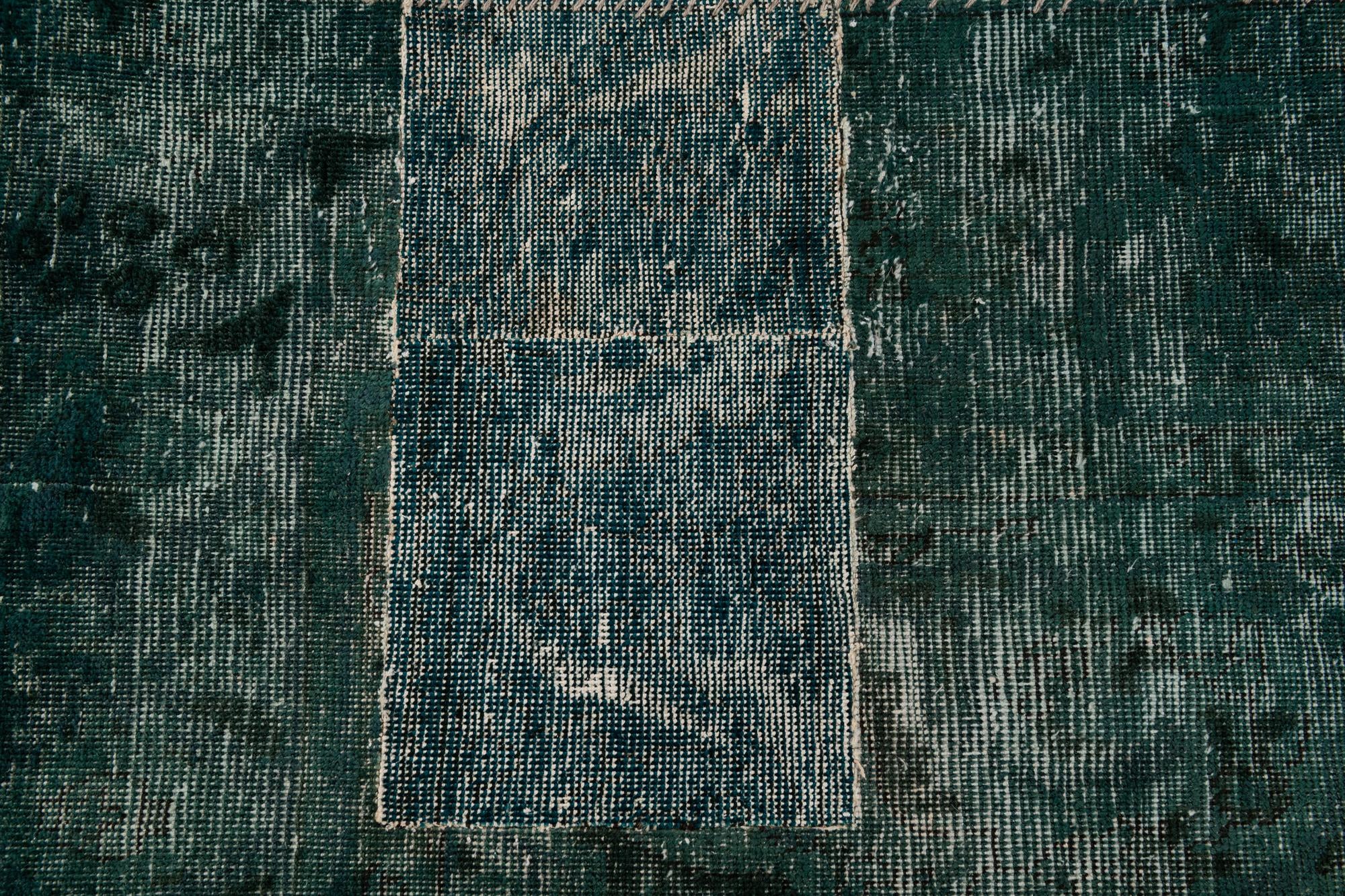 6' 6 x 9' 2 Hand Knotted Ultra Vintage Persian Wool Rug