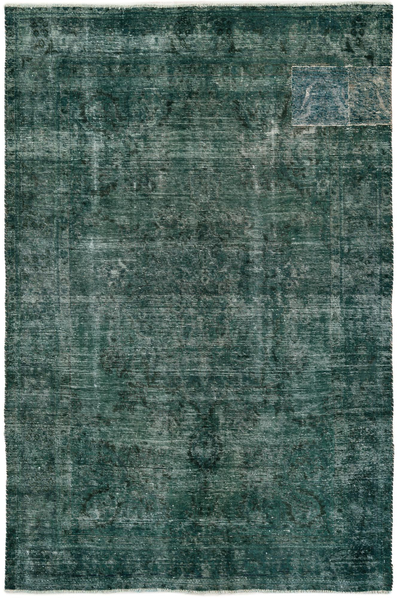 6' 6 x 9' 2 Hand Knotted Ultra Vintage Persian Wool Rug