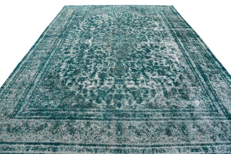 Detail image of 9' 5 x 12' 4 Hand Knotted Ultra Vintage Persian Wool Rug