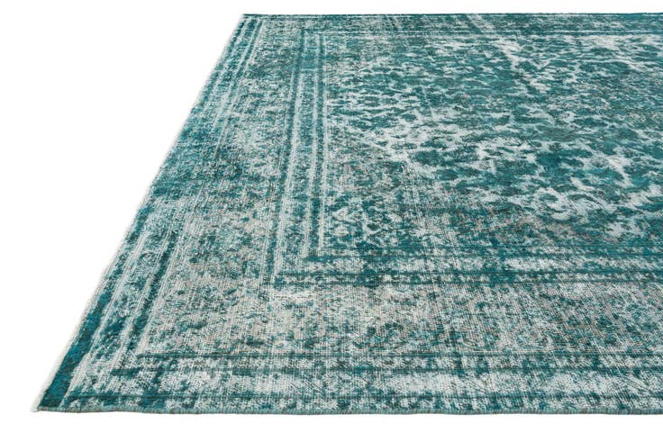 Detail image of 9' 5 x 12' 4 Hand Knotted Ultra Vintage Persian Wool Rug