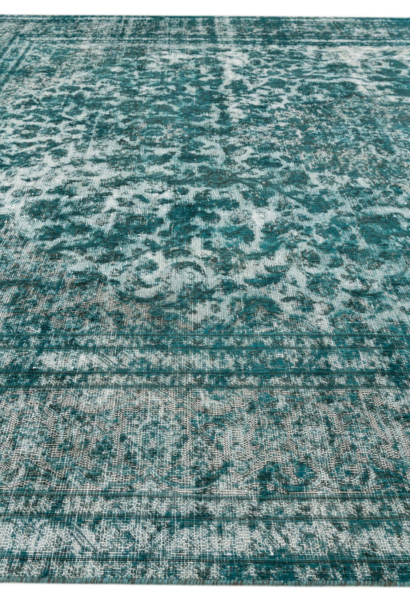 9' 5 x 12' 4 Hand Knotted Ultra Vintage Persian Wool Rug