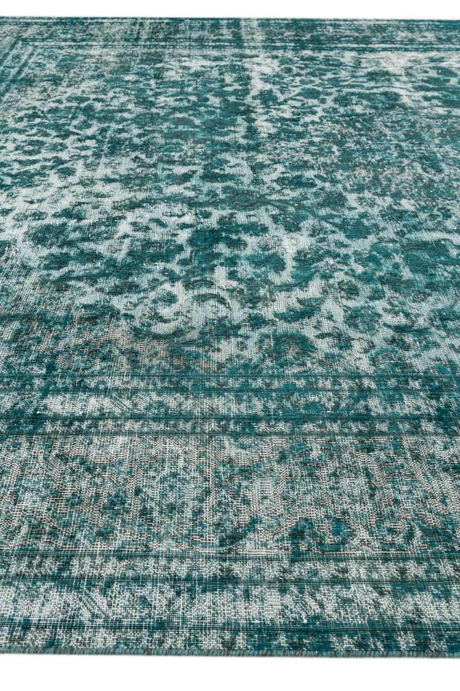 9' 5 x 12' 4 Hand Knotted Ultra Vintage Persian Wool Rug