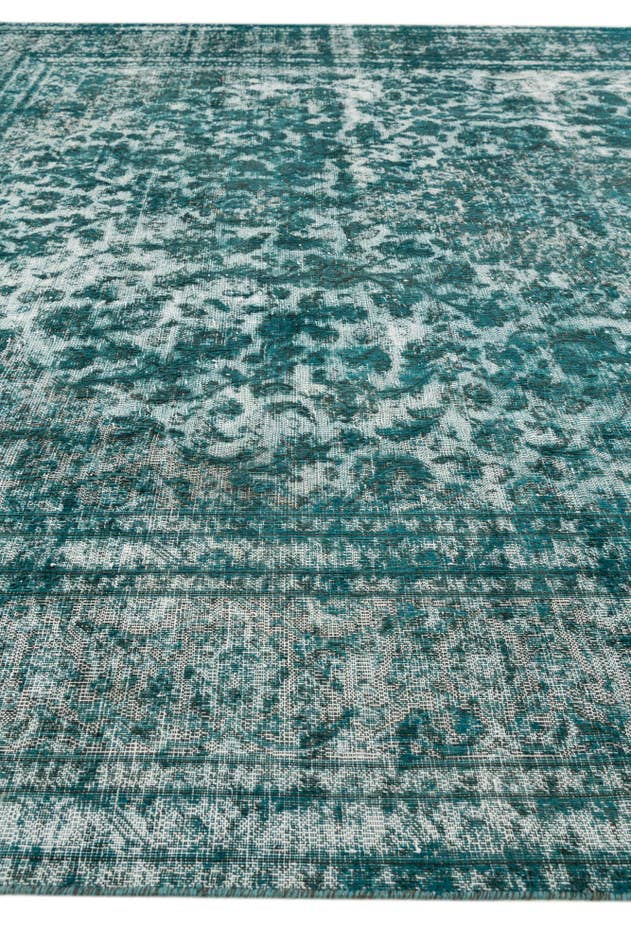 Detail image of 9' 5 x 12' 4 Hand Knotted Ultra Vintage Persian Wool Rug