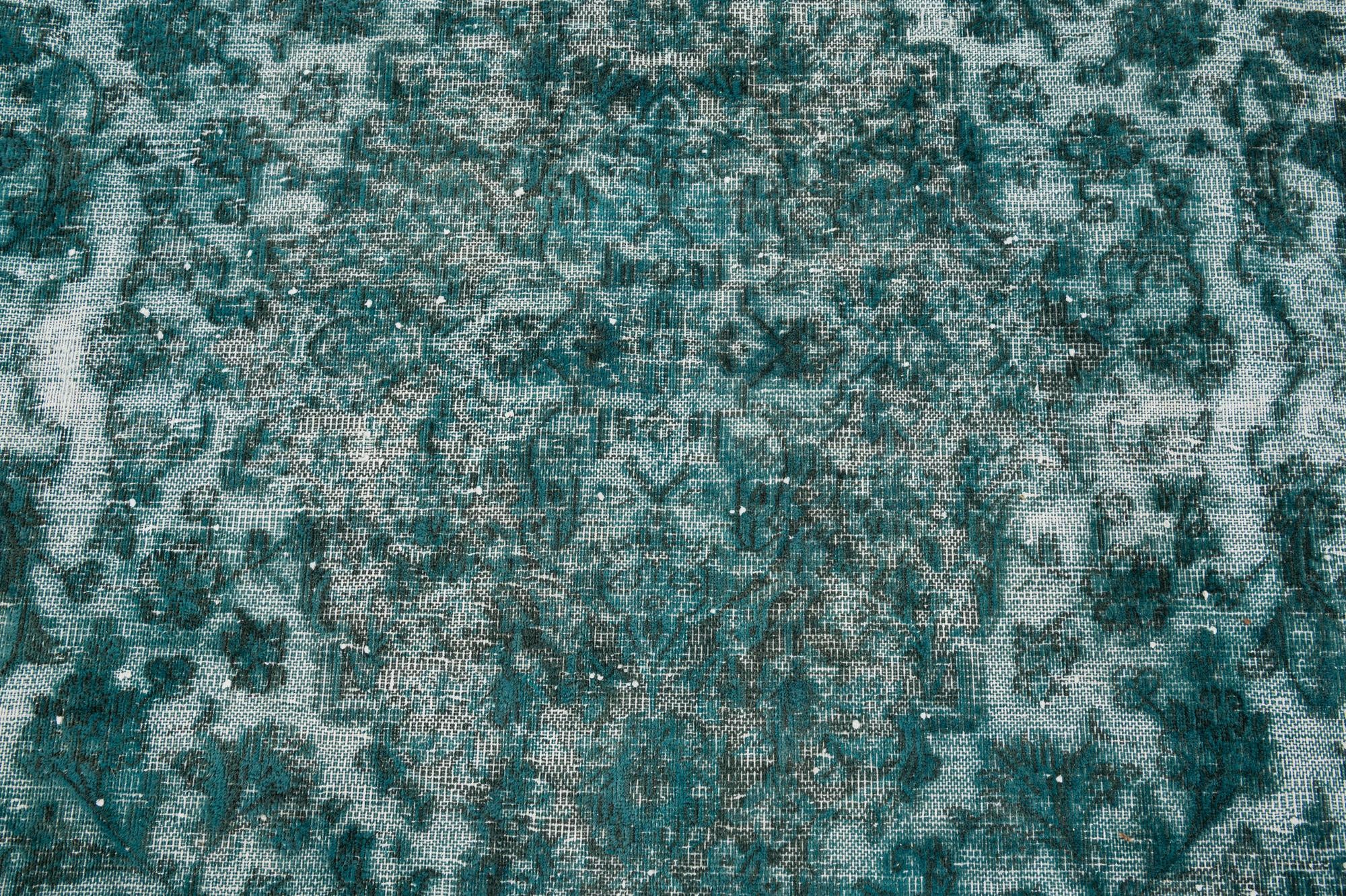 9' 5 x 12' 4 Hand Knotted Ultra Vintage Persian Wool Rug