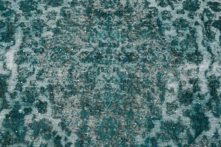 9' 5 x 12' 4 Hand Knotted Ultra Vintage Persian Wool Rug