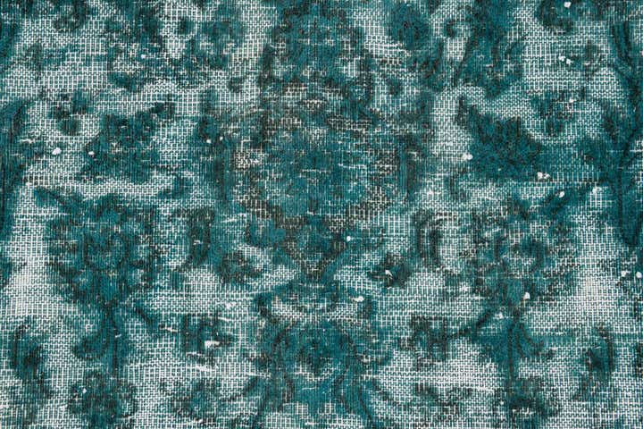 9' 5 x 12' 4 Hand Knotted Ultra Vintage Persian Wool Rug
