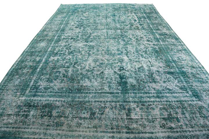 9' 1 x 13' 3 Hand Knotted Ultra Vintage Persian Wool Rug
