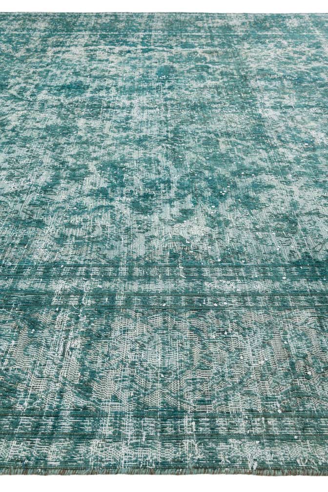 9' 1 x 13' 3 Hand Knotted Ultra Vintage Persian Wool Rug