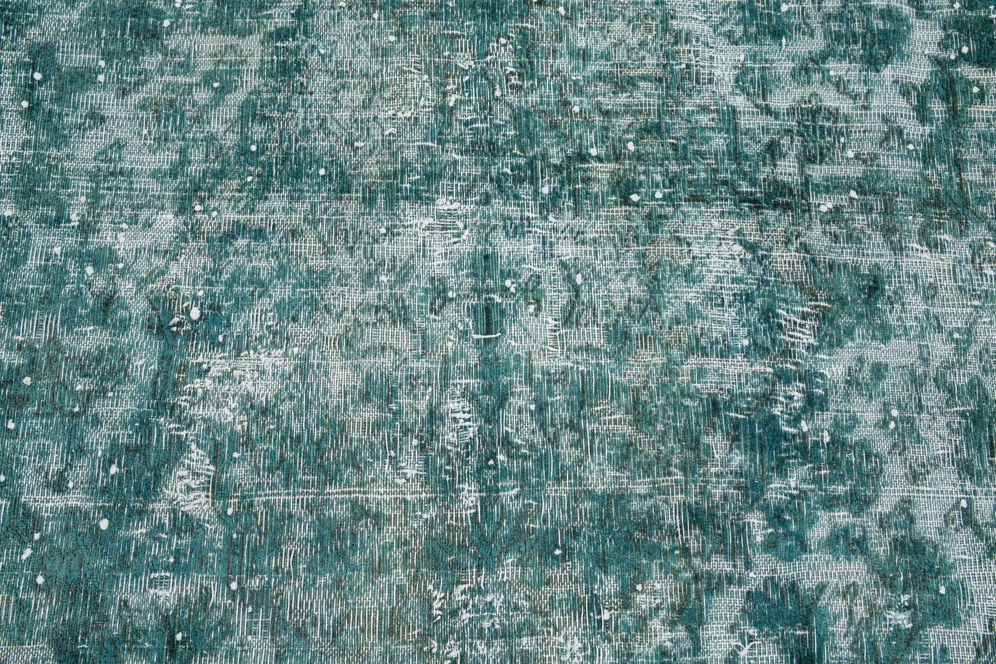 9' 1 x 13' 3 Hand Knotted Ultra Vintage Persian Wool Rug