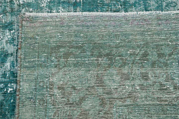 9' 1 x 13' 3 Hand Knotted Ultra Vintage Persian Wool Rug