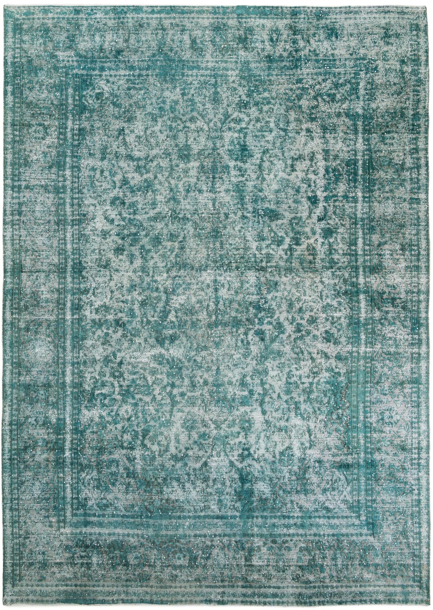9' 1 x 13' 3 Hand Knotted Ultra Vintage Persian Wool Rug