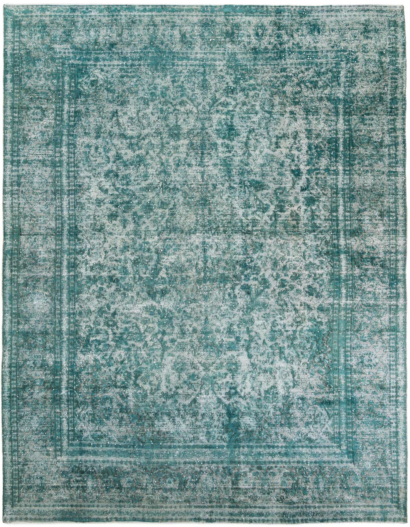 Primary image 9' 1 x 13' 3  Hand Knotted Ultra Vintage Persian Wool Rug