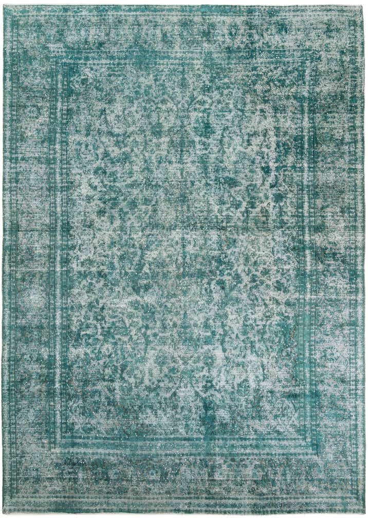 9' 1 x 13' 3 Hand Knotted Ultra Vintage Persian Wool Rug