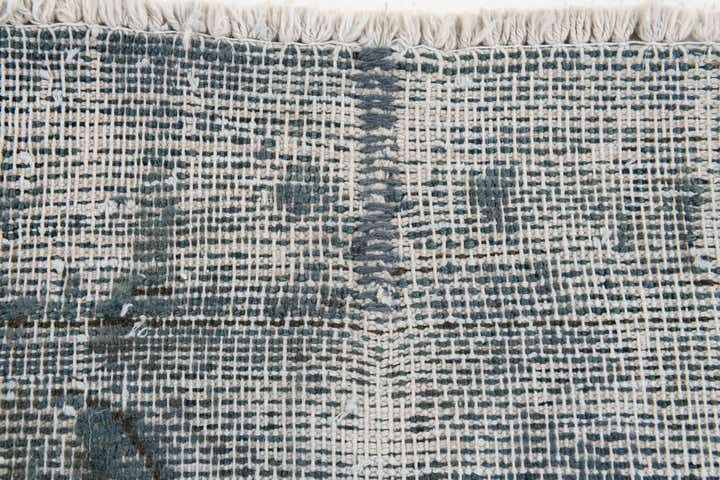 8' 7 x 13' 2 Hand Knotted Ultra Vintage Persian Wool Rug