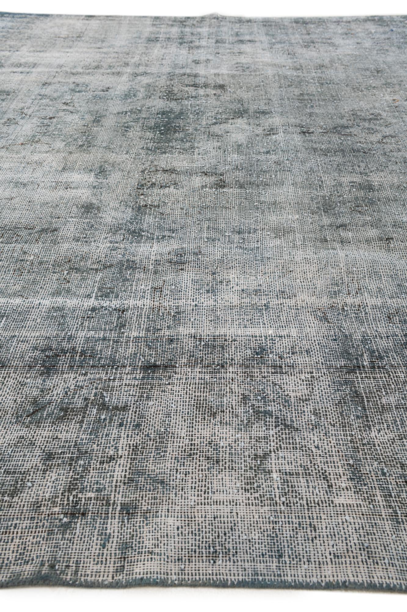 8' 7 x 13' 2 Hand Knotted Ultra Vintage Persian Wool Rug