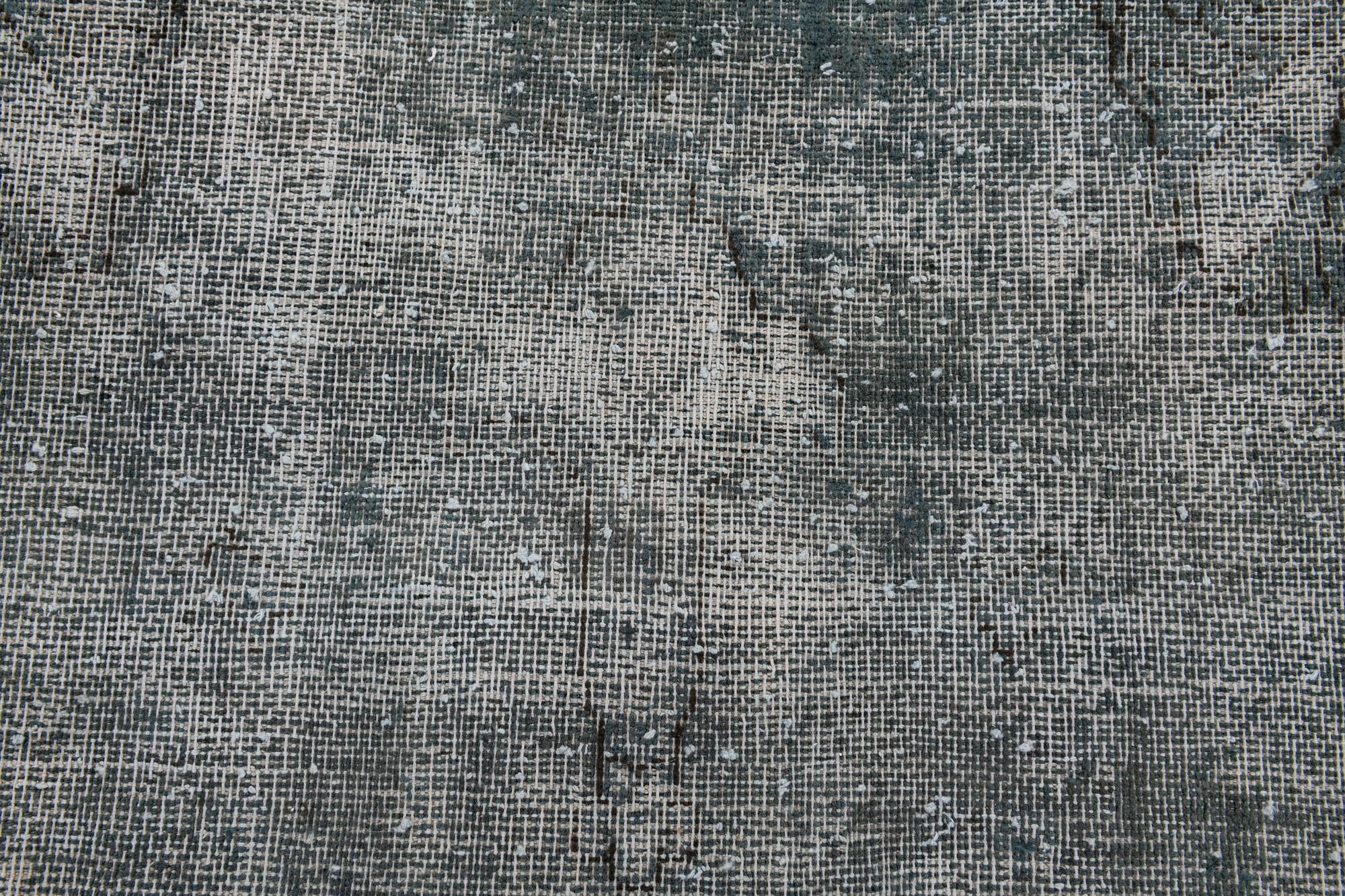 8' 7 x 13' 2 Hand Knotted Ultra Vintage Persian Wool Rug