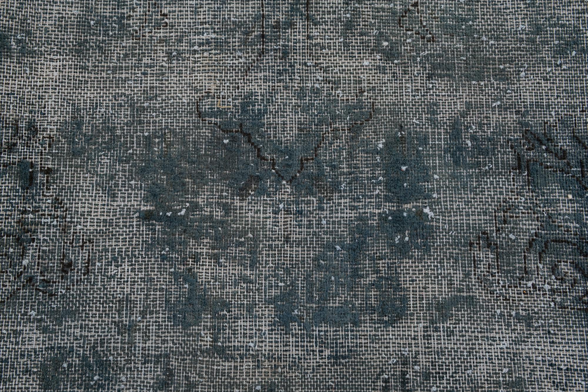 8' 7 x 13' 2 Hand Knotted Ultra Vintage Persian Wool Rug