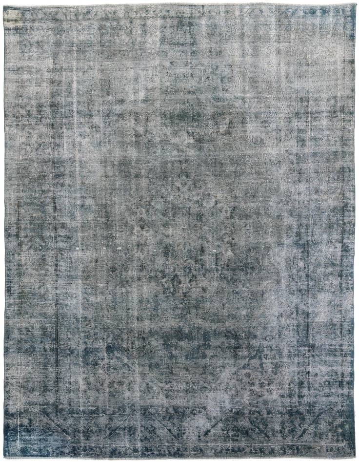 Detail image of 8' 7 x 13' 2 Hand Knotted Ultra Vintage Persian Wool Rug