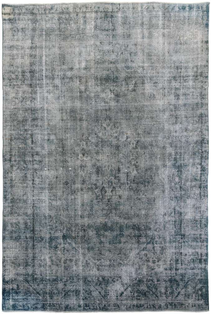 8' 7 x 13' 2 Hand Knotted Ultra Vintage Persian Wool Rug