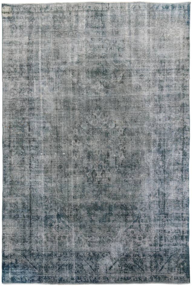 Detail image of 8' 7 x 13' 2 Hand Knotted Ultra Vintage Persian Wool Rug