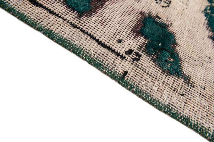 4' 8 x 6' 10 Hand Knotted Ultra Vintage Persian Wool Rug