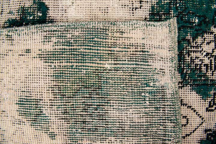 4' 8 x 6' 10 Hand Knotted Ultra Vintage Persian Wool Rug