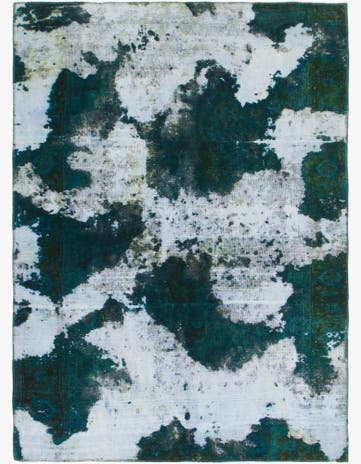 5' 8 x 7' 10 Hand Knotted Ultra Vintage Persian Wool Rug