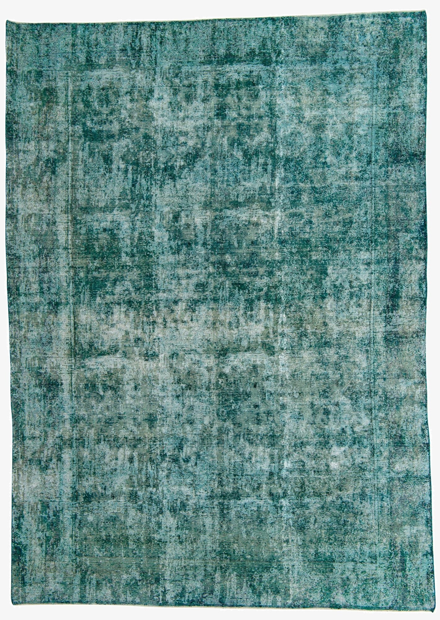 8' 8 x 12' 2  Hand Knotted Ultra Vintage Persian Wool Rug